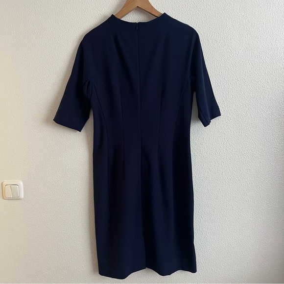 MMLafleur Farnoosh Sheath Dress Deep Indigo Sz 6 - Picture 7 of 12